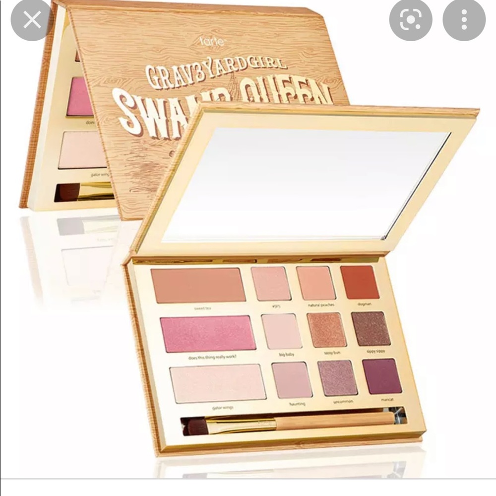 Tarte Cosmetics Graveyard Girl Swamp Queen Eyeshadow Palette.
